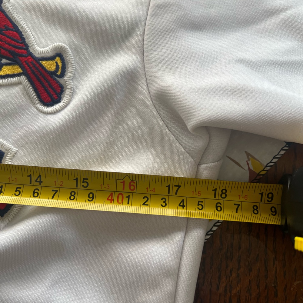 St. Louis Cardinals White Jersey by majestic size S - Picture 4 of 5